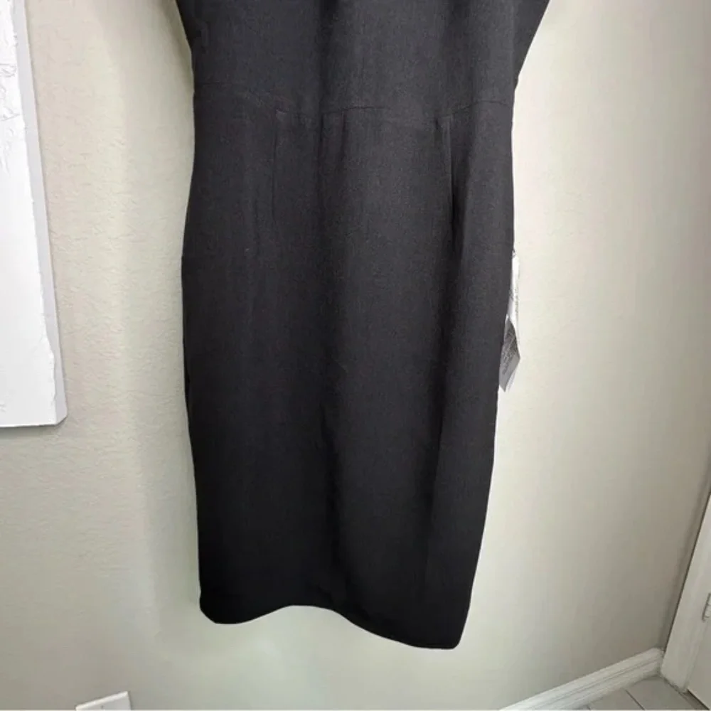 Dress the population Lainey Black Sheath Midi Dress - Picture 12 of 15